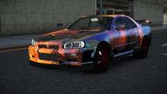 Nissan Skyline R34 Vinor S14 für GTA 4