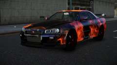 Nissan Skyline R34 Vinor S9 für GTA 4