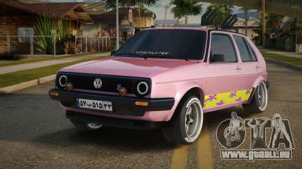 Volkswagen Golf Mk2 (Camber Style) pour GTA San Andreas