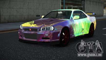 Nissan Skyline R34 Vinor S7 pour GTA 4