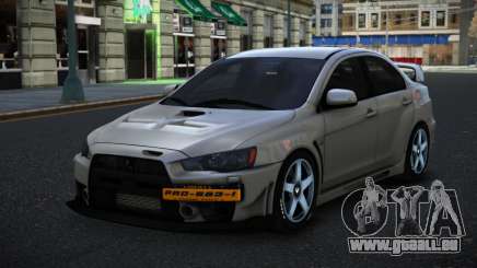 Mitsubishi Lancer Evolution X Xumem pour GTA 4