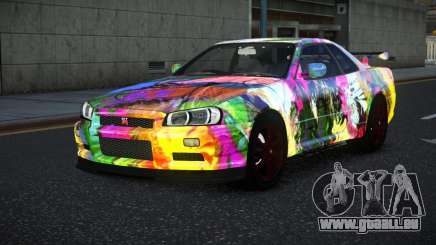 Nissan Skyline R34 Vinor S4 pour GTA 4