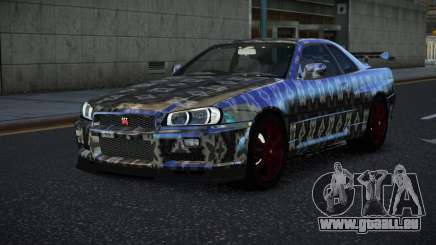 Nissan Skyline R34 Vinor S6 pour GTA 4