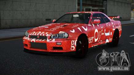 Nissan Skyline R34 Vinor S13 pour GTA 4