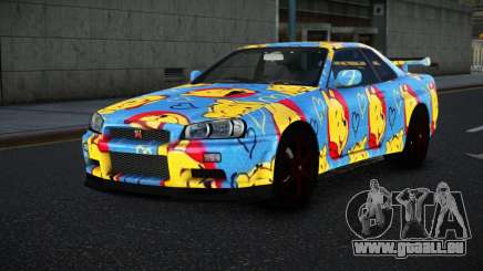Nissan Skyline R34 Vinor S5 pour GTA 4