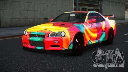 Nissan Skyline R34 Vinor S11 pour GTA 4