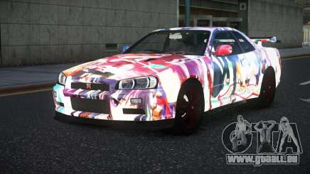 Nissan Skyline R34 Vinor S2 pour GTA 4