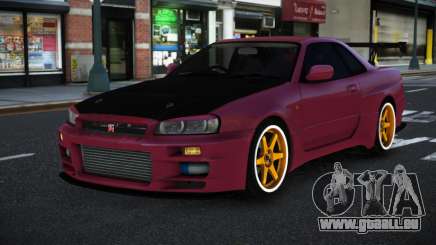 Nissan Skyline R34 Lepob pour GTA 4