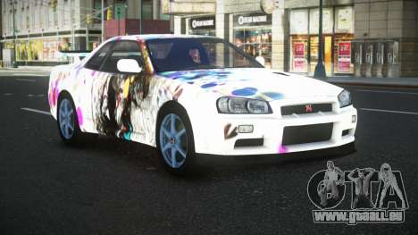 Nissan Skyline R34 Bassty S11 für GTA 4