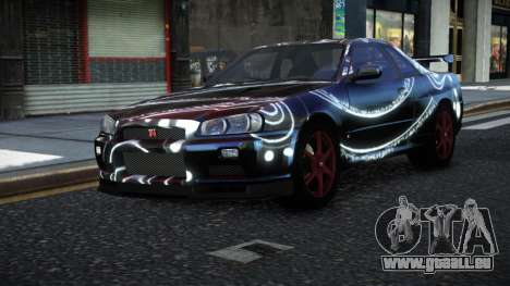 Nissan Skyline R34 Nolia S11 für GTA 4