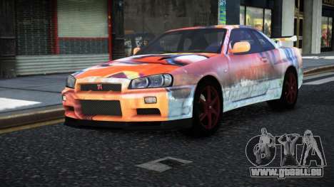 Nissan Skyline R34 Nolia S5 für GTA 4