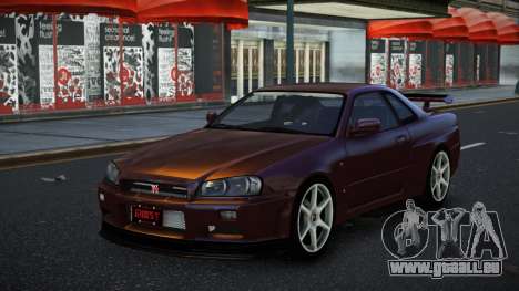 Nissan Skyline R34 Aheg pour GTA 4