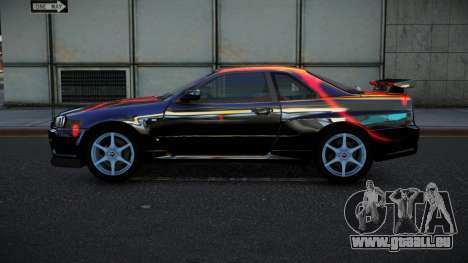 Nissan Skyline R34 Bassty S12 pour GTA 4