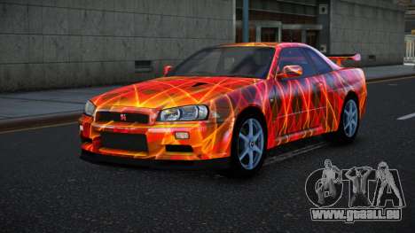 Nissan Skyline R34 Bassty S13 für GTA 4