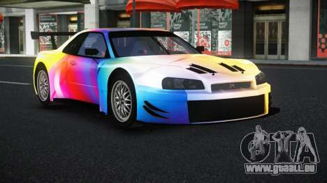 Nissan Skyline R34 GT-R Morley S12 für GTA 4