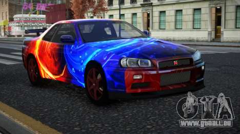 Nissan Skyline R34 Nolia S7 für GTA 4
