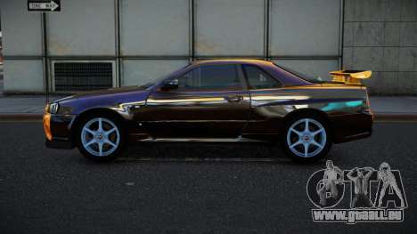 Nissan Skyline R34 Bassty S7 pour GTA 4