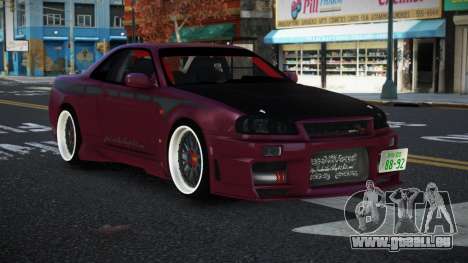 Nissan Skyline R33 Kivojile pour GTA 4