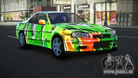 Nissan Skyline R34 Bassty S1 pour GTA 4
