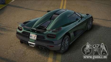 Koenigsegg Agera R Jornas für GTA San Andreas