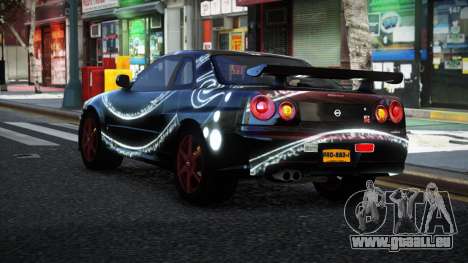 Nissan Skyline R34 Nolia S11 für GTA 4