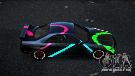 Nissan Skyline R33 Joroca S14 pour GTA 4
