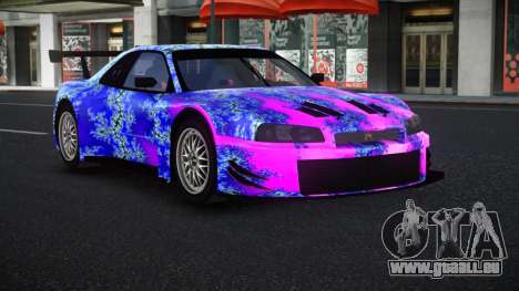 Nissan Skyline R34 GT-R Morley S2 für GTA 4
