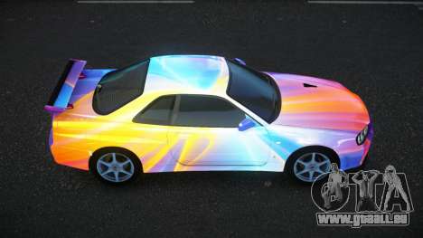 Nissan Skyline R34 Bassty S8 für GTA 4