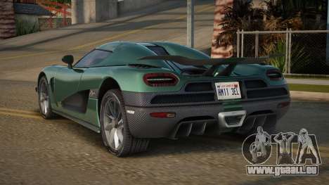 Koenigsegg Agera R Jornas für GTA San Andreas