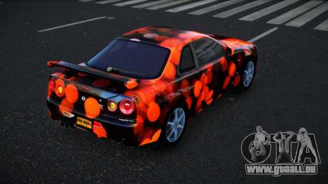 Nissan Skyline R34 Bassty S6 für GTA 4