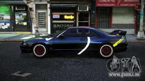 Nissan Skyline R33 Joroca S14 pour GTA 4