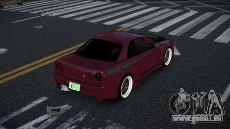 Nissan Skyline R33 Kivojile pour GTA 4