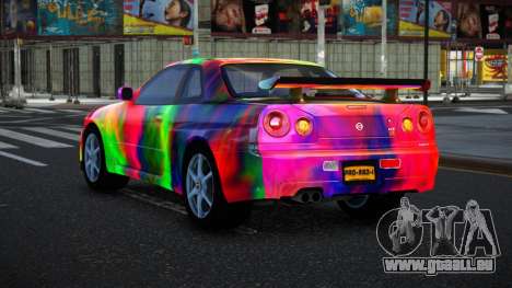 Nissan Skyline R34 Bassty S14 für GTA 4