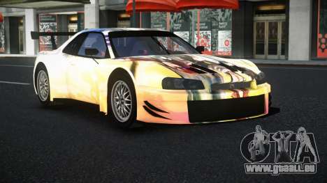 Nissan Skyline R34 GT-R Morley S14 pour GTA 4