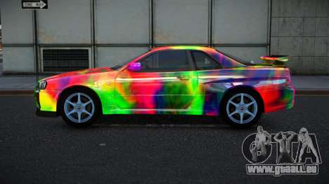 Nissan Skyline R34 Bassty S14 für GTA 4