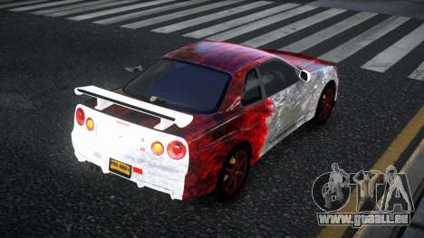 Nissan Skyline R34 Nolia S10 pour GTA 4