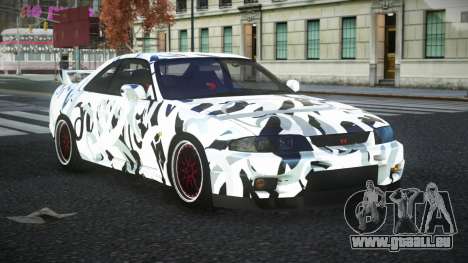Nissan Skyline R33 Joroca S12 pour GTA 4
