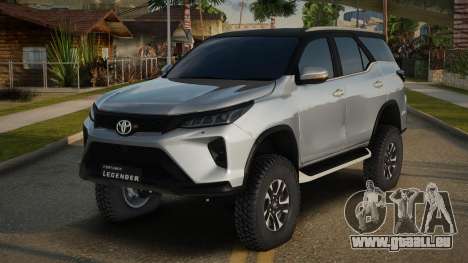 2022 Toyota Fortuner Legender Full interior für GTA San Andreas