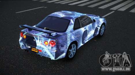 Nissan Skyline R34 Bassty S3 pour GTA 4
