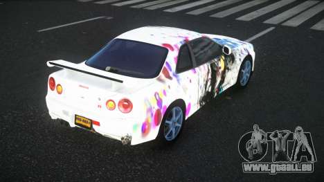 Nissan Skyline R34 Bassty S11 für GTA 4