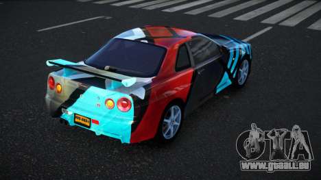 Nissan Skyline R34 Bassty S9 pour GTA 4