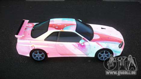 Nissan Skyline R34 Bassty S4 für GTA 4