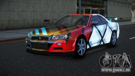 Nissan Skyline R34 Bassty S9 pour GTA 4