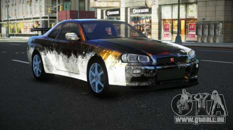 Nissan Skyline R34 Bassty S5 für GTA 4