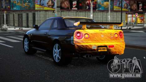 Nissan Skyline R34 Bassty S7 pour GTA 4