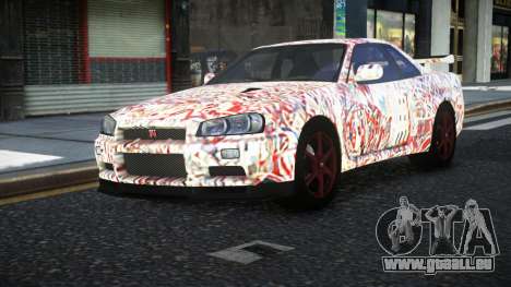 Nissan Skyline R34 Nolia S1 für GTA 4