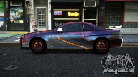 Nissan Skyline R34 Nolia S10 pour GTA 4