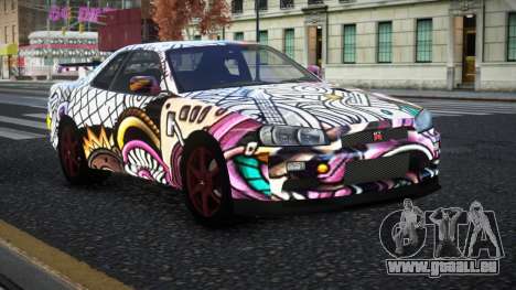 Nissan Skyline R34 Nolia S8 für GTA 4
