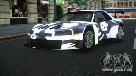 Nissan Skyline R34 GT-R Morley S5 für GTA 4