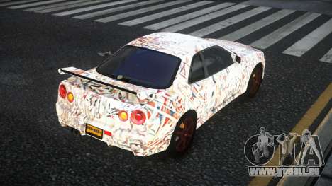 Nissan Skyline R34 Nolia S1 für GTA 4